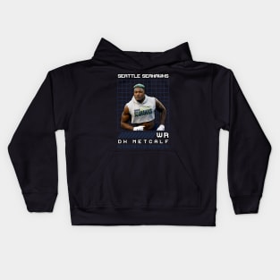 Dk Metcalf - Wr - Seattle Seahawks Kids Hoodie